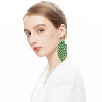 Kaseakia Long Beaded Dangle Earrings for Women